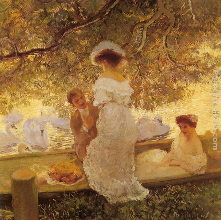 Gaston de Latouche The Boating Party